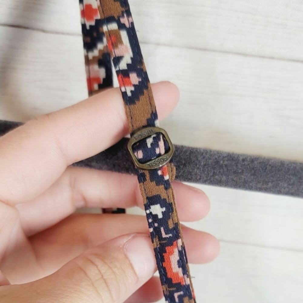 Fossil Multicolored Aztec Print Spaghetti Strap M… - image 10